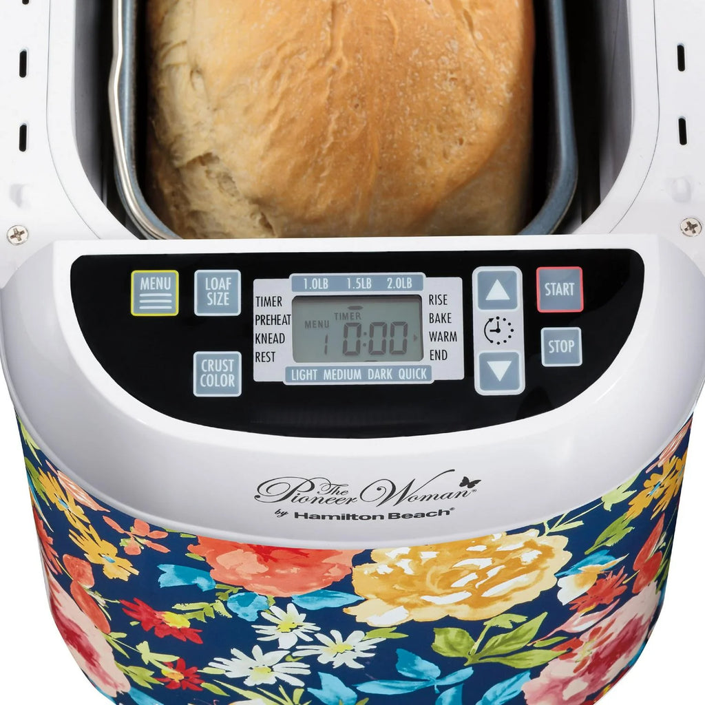 2026 The Pioneer Woman Artisan Dough and Bread Maker by Hamilton Beach, Fiona Floral