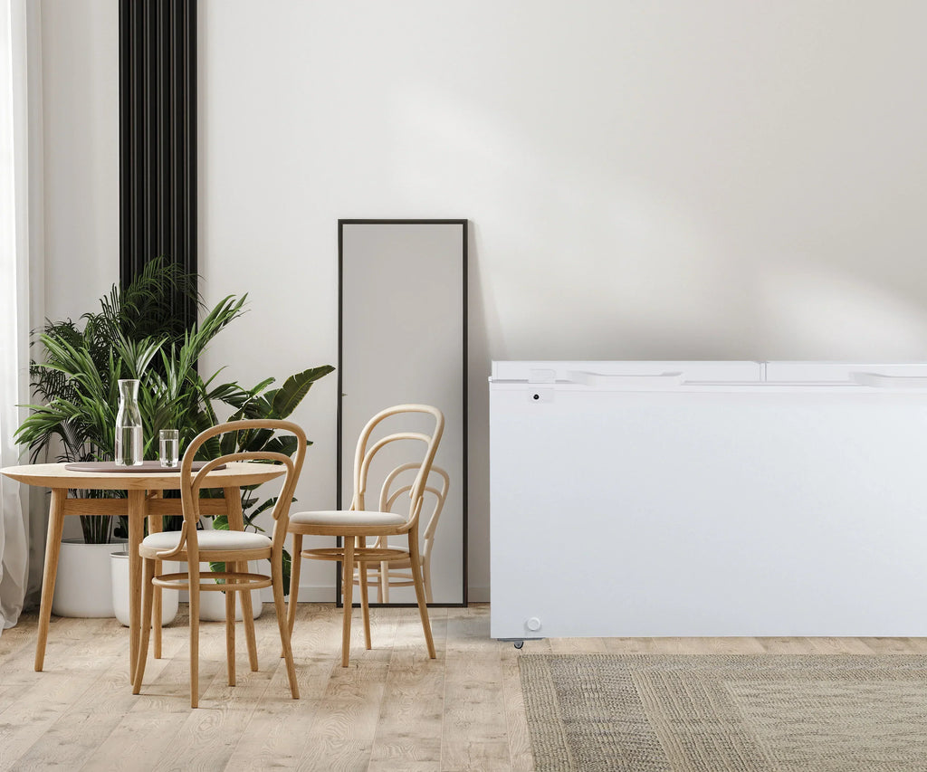 2026 Beach 21 Cu. ft. Chest Freezer, Double Doors, HZ9212, White