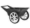2026 Commercial Big Wheel Cart, 200 Pound Capacity, Black