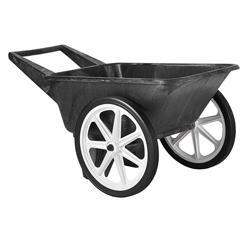 2026 Commercial Big Wheel Cart, 200 Pound Capacity, Black