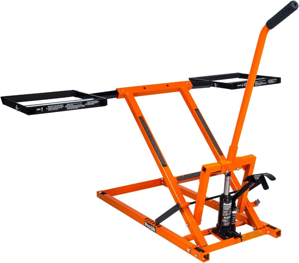 2026 Pro-LifT Lawn Mower Lift Jack - 350 Lbs Capacity for Tractors and Zero Turn Lawn Mowers