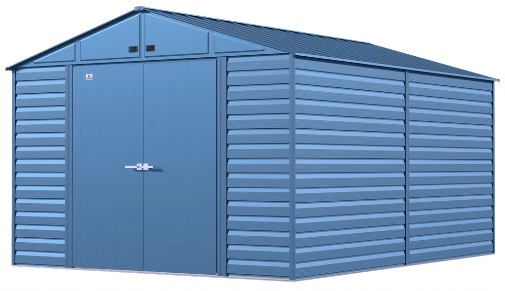 2026 Arrow Select Steel Storage Shed, 10x14, Blue Grey