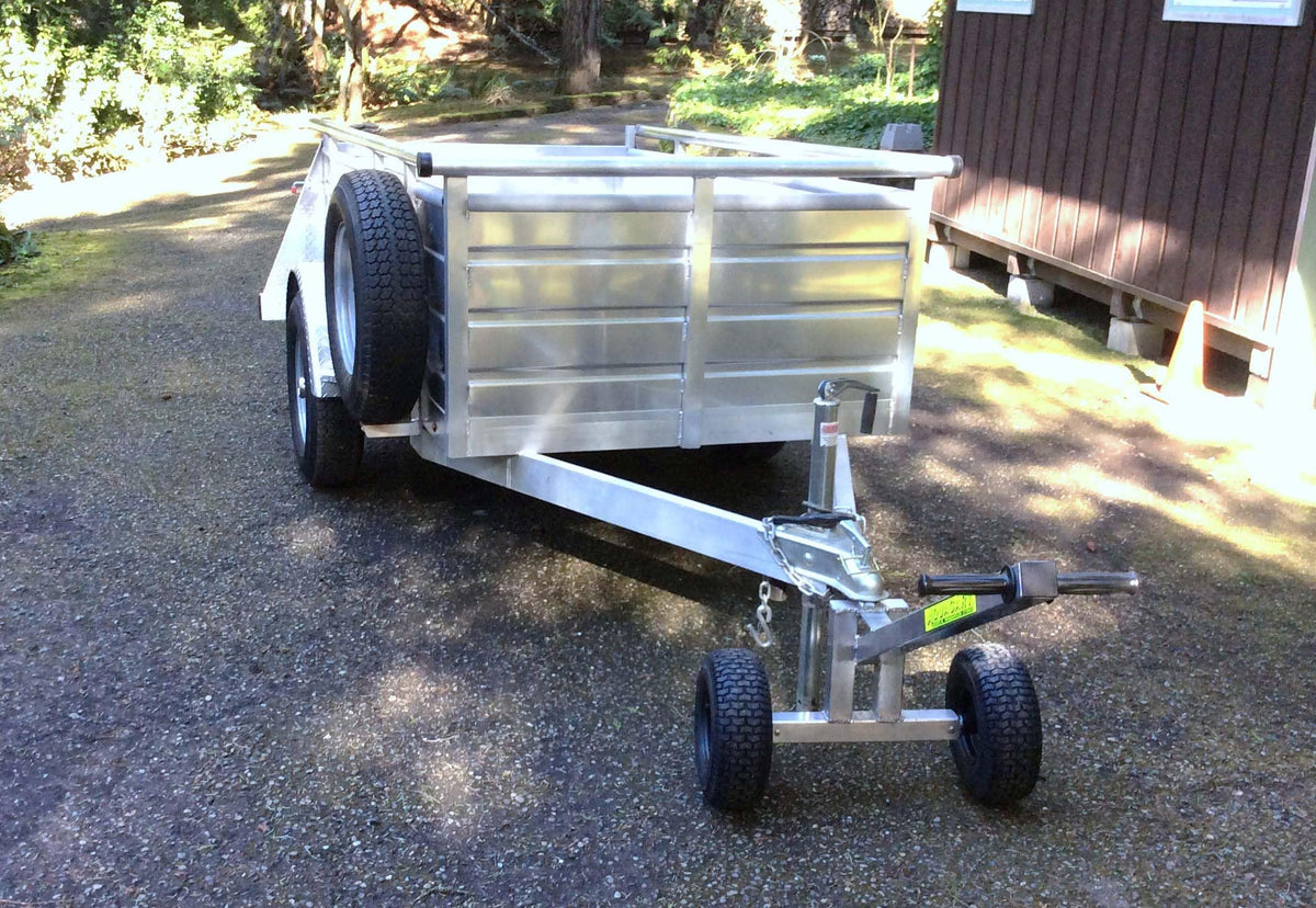 2026 Aquacart USA Built-Extreme Heavy Duty- Trailer Dolly- Strong Square Aluminum and Stainless Steel- Helps Move Boat ATV Utility Camper Trailers with Ease