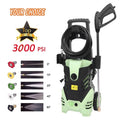 2026 Heavy Duty 2200PSI (Max 3000PSI) Electric High Pressure Washer 1800W 1.7GPM Jet Sprayer, Professional Power Washer Cleaner Machine, w/ Hose Nozzle Gun, Great for Cleaning Cars Trucks