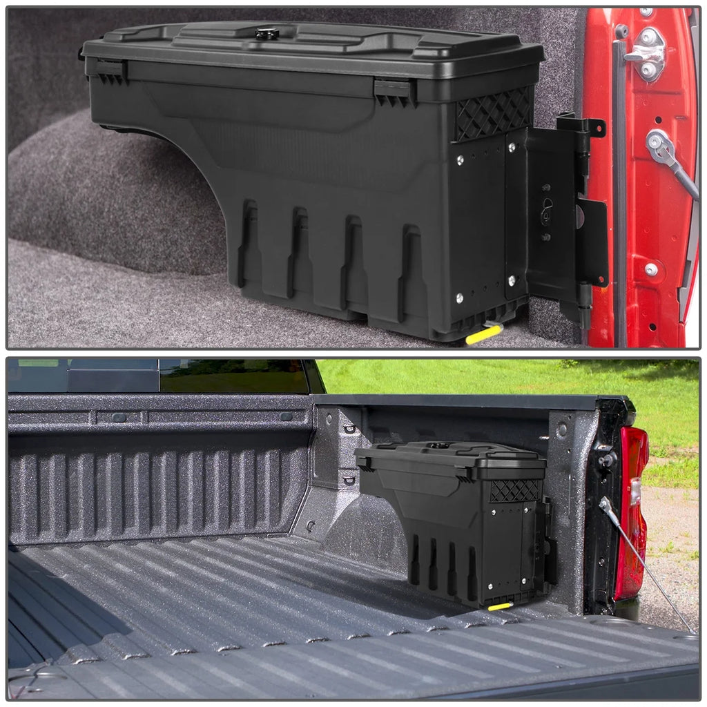2026 DNA Motoring ZTL-Y-0124 For 2007 to 2019 Chevrolet Silverado GMC Sierra Right Side Truck Bed Wheel Well Storage Case Tool Box 08 09 10 11 12 13 14 15