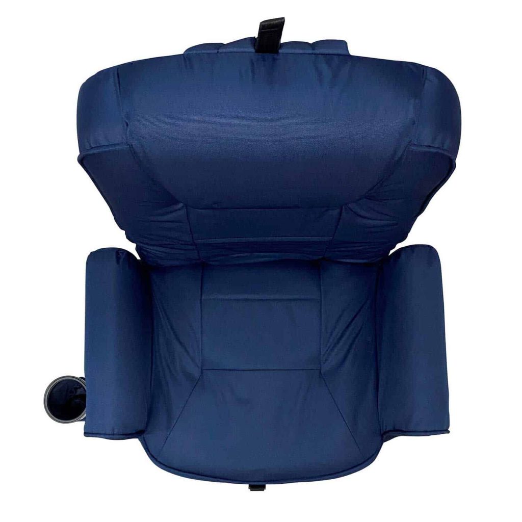 2026 High-Back Portable Seat with Armrests& Pockets, UV-Resistant, Water-Repellent Fabric