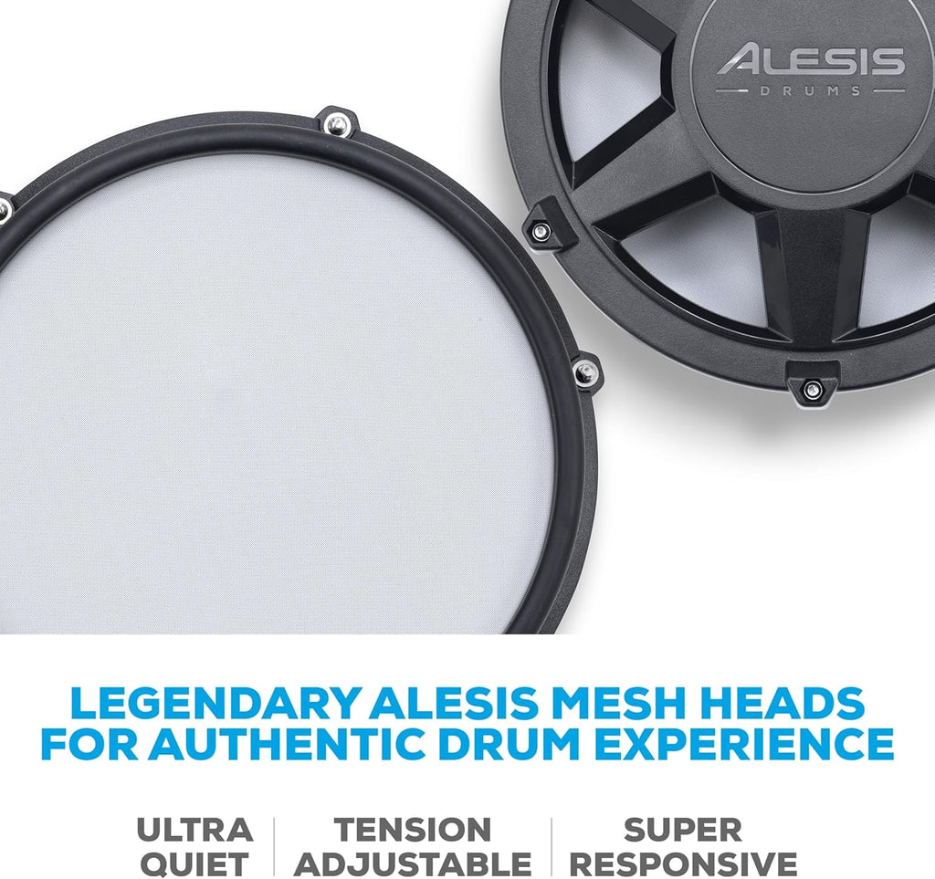 2026 Nitro Max Electric Drum Set with Mesh Pads & Bluetooth