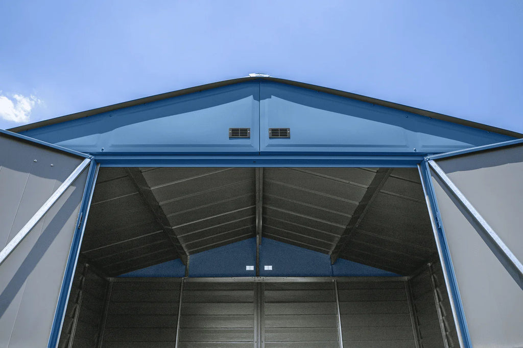 2026 Arrow Select Steel Storage Shed, 10x14, Blue Grey
