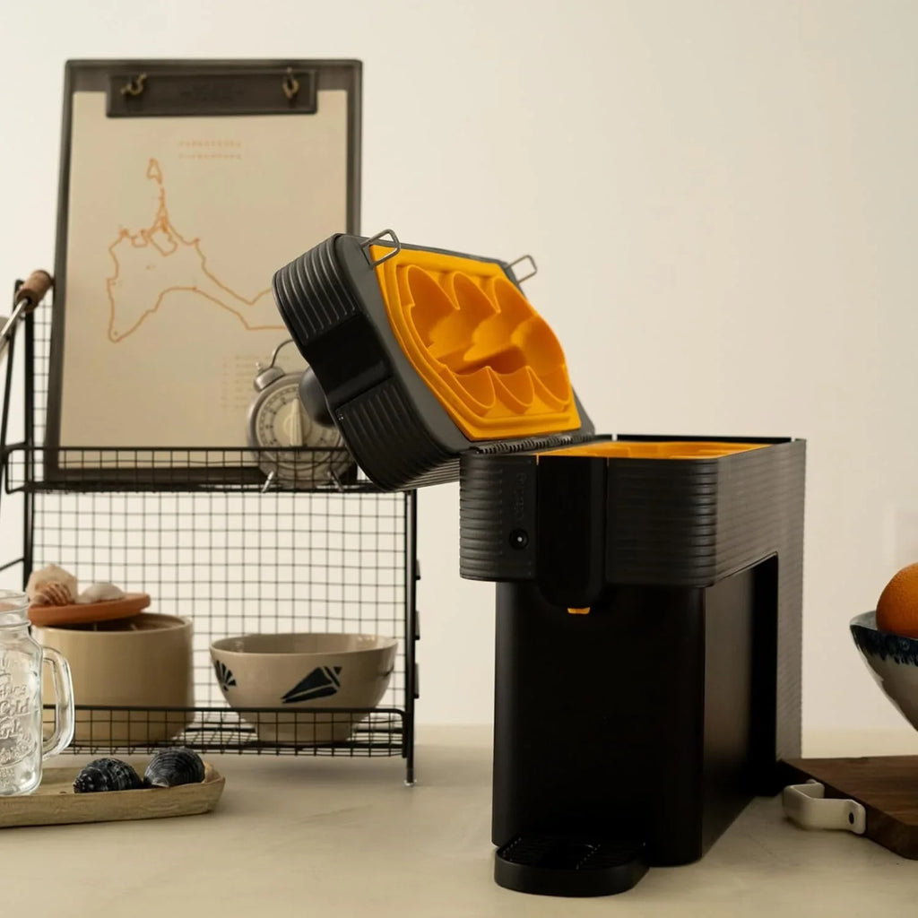 2026 One exprimidor de naranjas electrico automatico | Tu zumo listo en menos de un minuto con solo pulsar un botón – orange juicer machine hecha en España | Más Rápida. Más Limpia. Mejor (NEGRO)