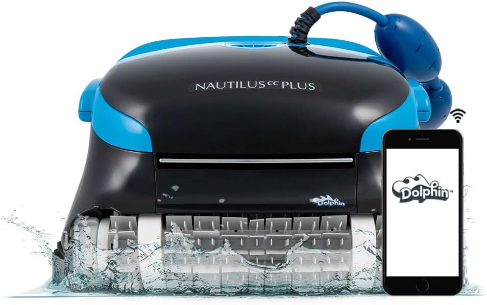2026 Wi-fi Automatic Robotic Pool Vacuum Cleaner, Always Cleaning, Never Charging, with Wall Climbing Scrubber Brush, Ideal for In-ground Pools…