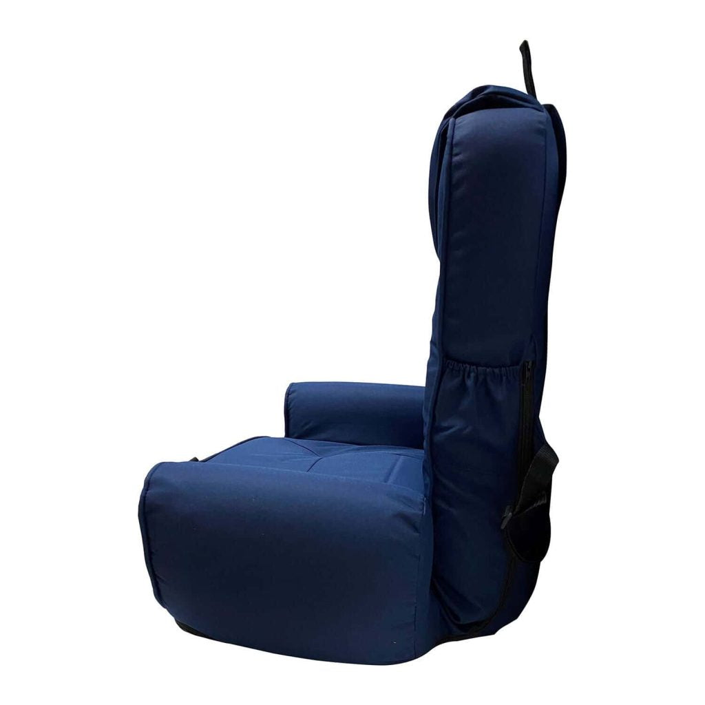2026 High-Back Portable Seat with Armrests& Pockets, UV-Resistant, Water-Repellent Fabric