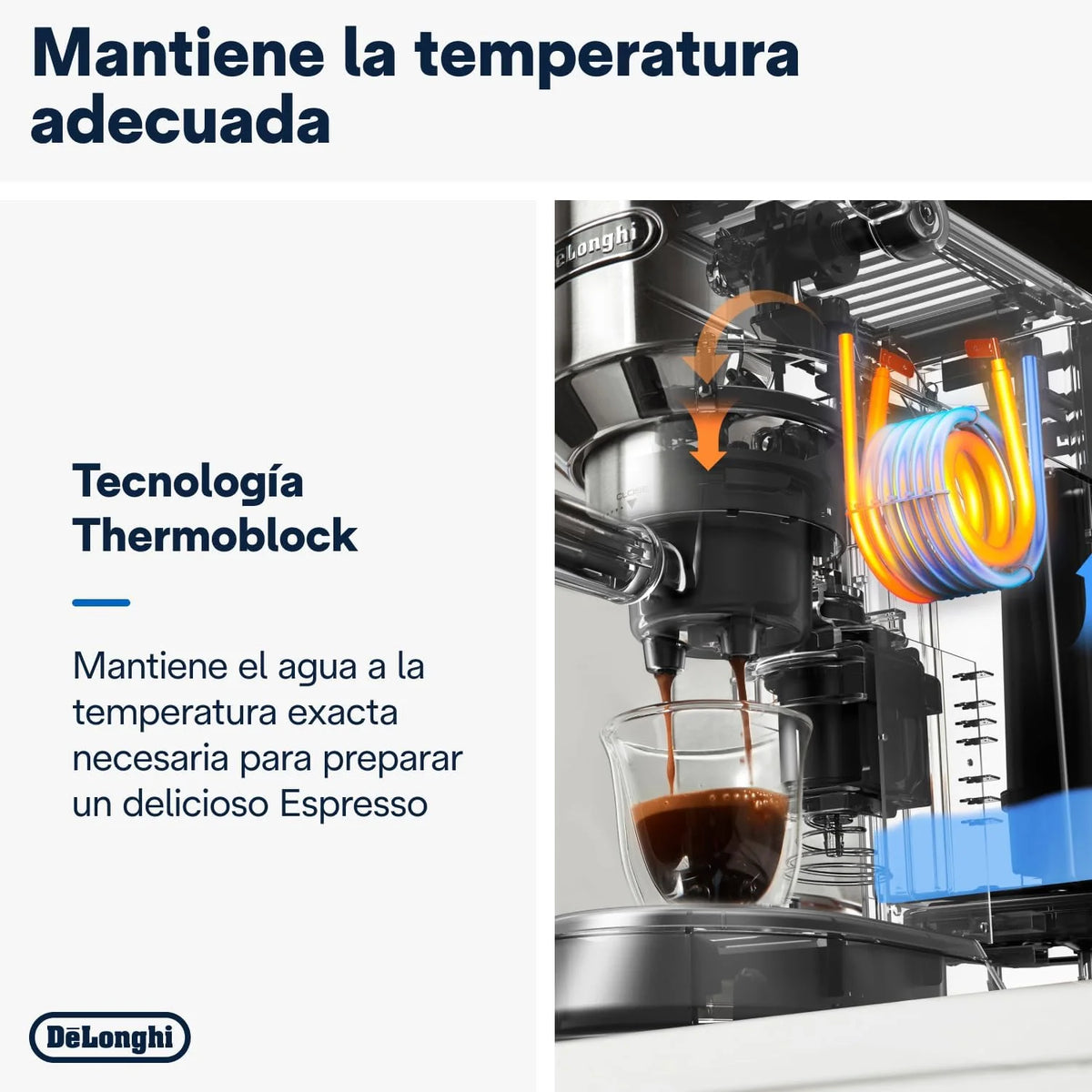 De'Longhi Dedica – Cafetera de Bomba de Acero Inoxidable para Café Molido o Monodosis, Espresso y Capuchino, Depósito de 1.3 Litros, Sistema Antigoteo, Modelo EC685.M, Color Metal 2026