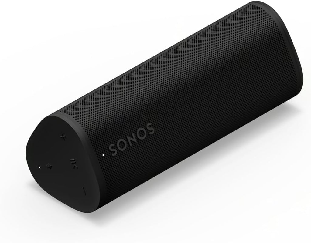 Sonos Roam 2 (2026) | Altavoz ligero, portátil e impermeable con Bluetooth, Wi – Fi, al menos 10 horas de autonomía y control por voz para uso en interiores y exteriores – Blanco
