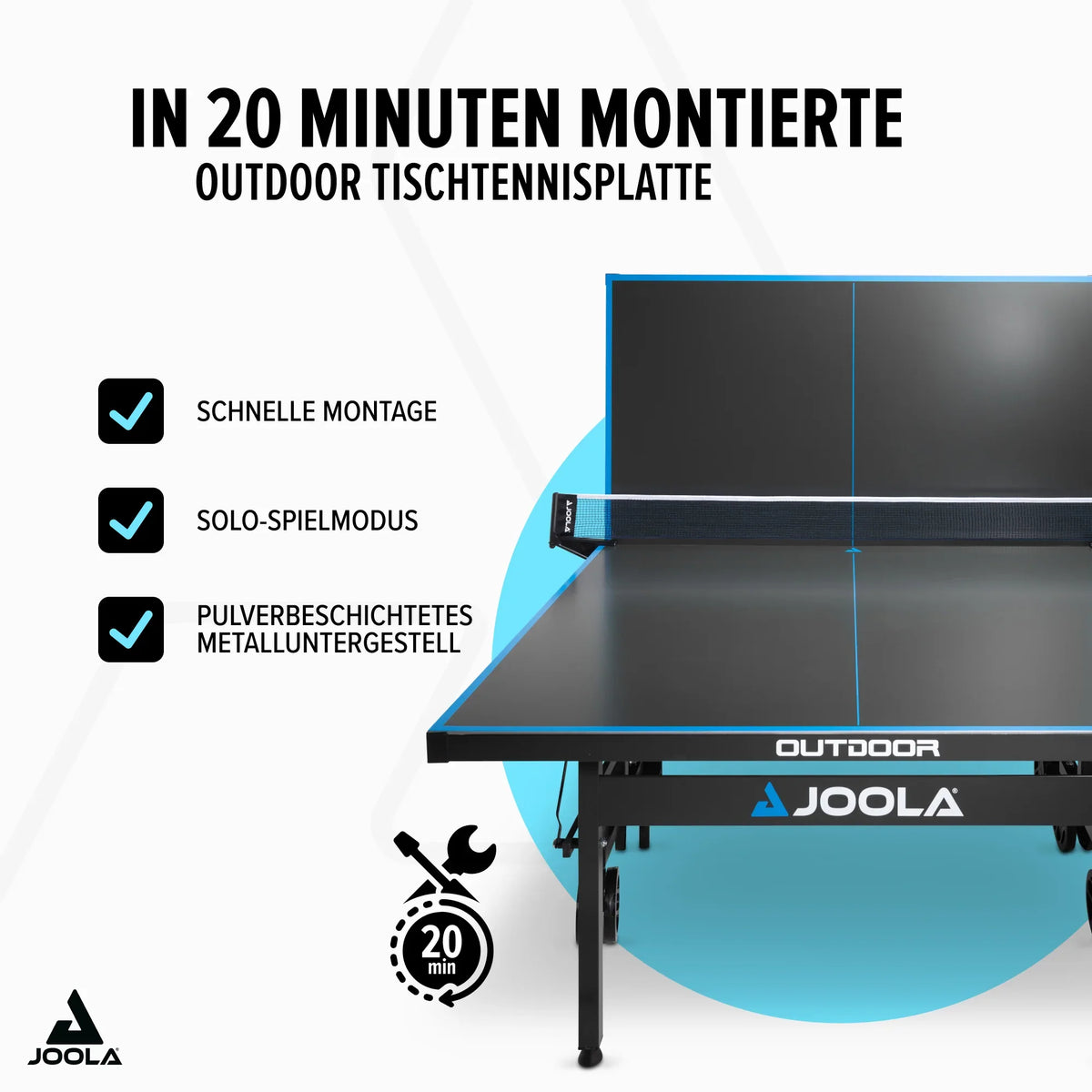 Mesa de ping – pong de exterior JOOLA J500A (2026)