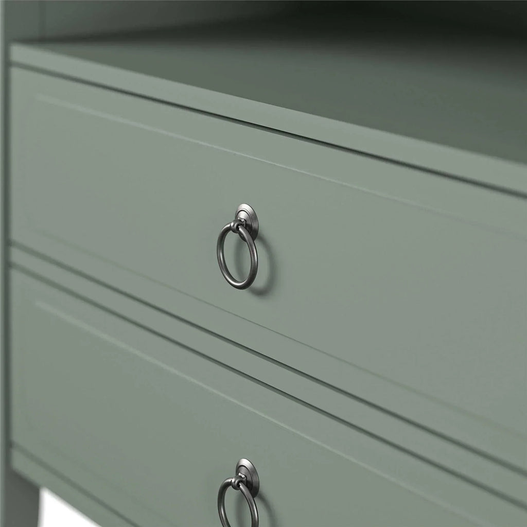 2026 Drawer Nightstand, Green