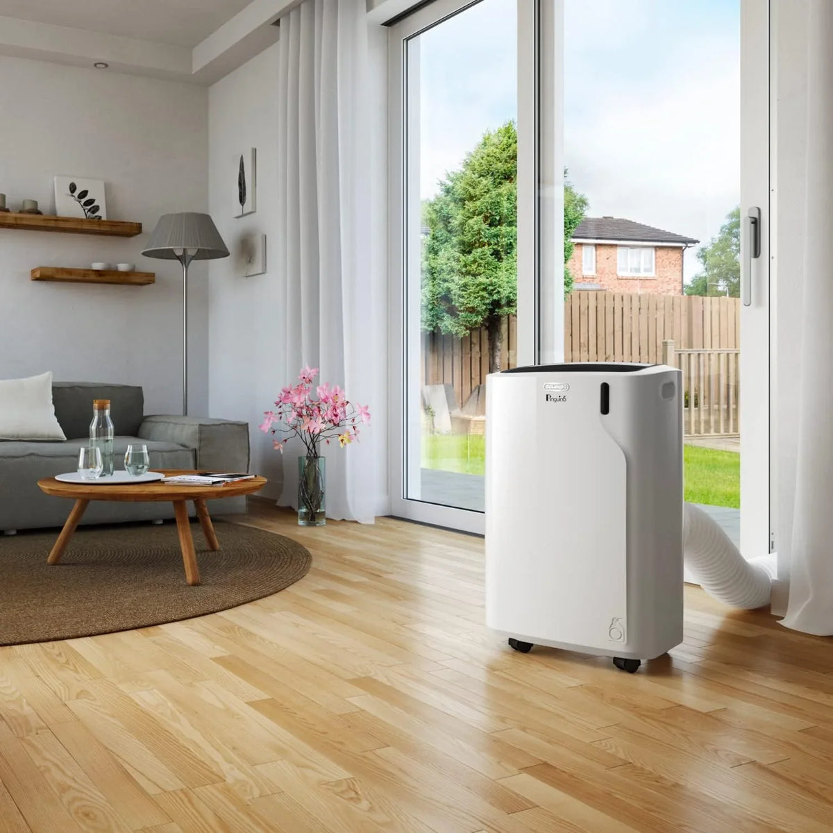 2026 Pinguino PAC EM90K SILENT Aire Acondicionado Portátil 9.800 BTU/h, 2.5 kW, hasta 85m³, Función Deshumidificador y Ventilación