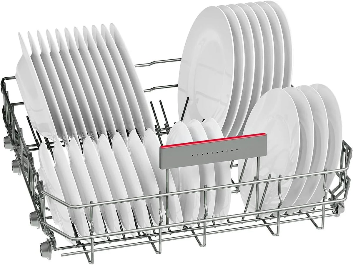 2026 Bosch – Lavavajillas Libre Instalación, 60 cm, Serie 4, Home Connect, Motor EcoSilence, Acero, SMS4EMI06E
