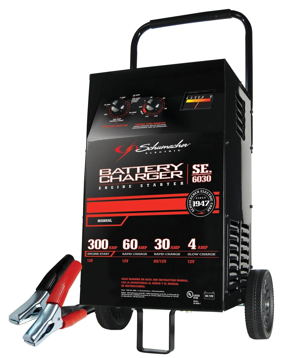 2026 6/12V Manual Starter/Charger