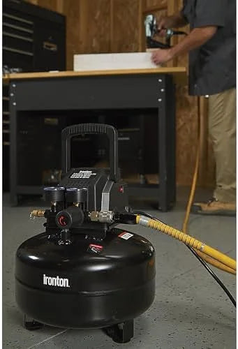 2026 Oil-Free Pancake Air Compressor, 0.3 HP, 3 Gallons, 110 PSI