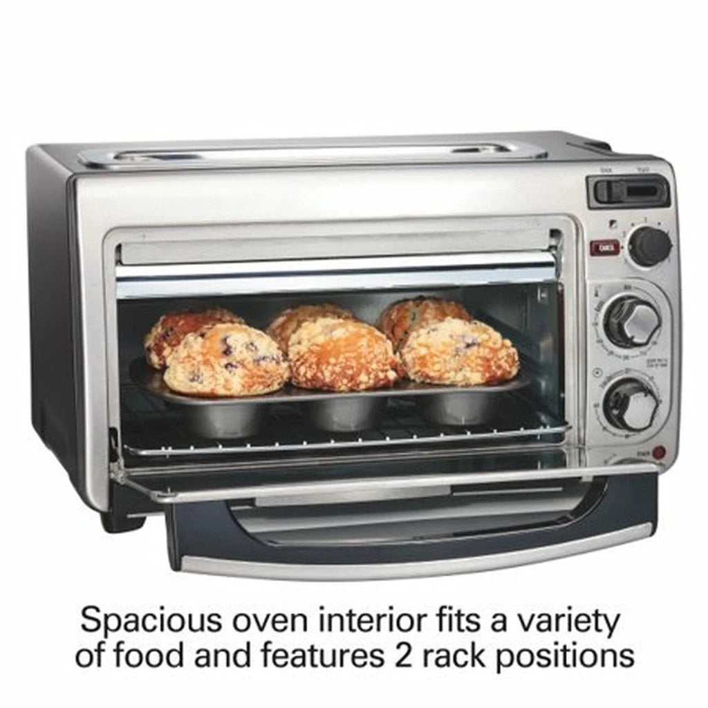 2026 Hamilton Beach 2 in 1 Oven &amp; Toaster, Model# 31156