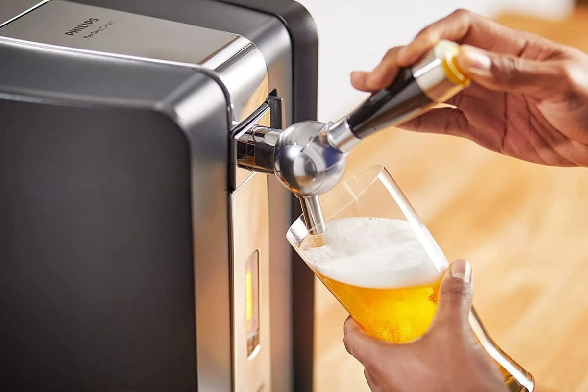 Sistema de cerveza de barril Perfect Draft HD 3720/26 + barril de 6 litros (modelo 2026) | Cerveza de barril, incluye depósito de 5 € (Coronavirus).