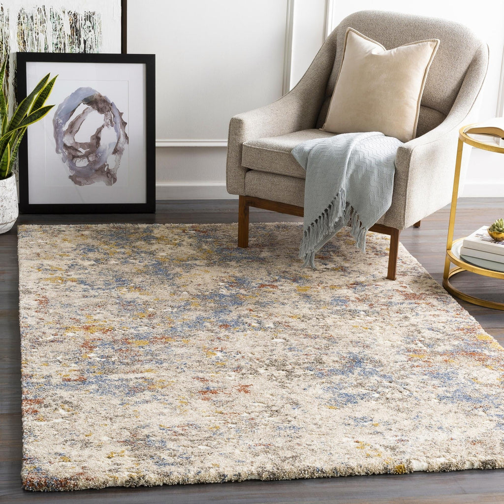 2026 Mid-Century Medallion Area Rug, Modern Decorative Pattern Rug for Living Room, Bedroom and Home Decor