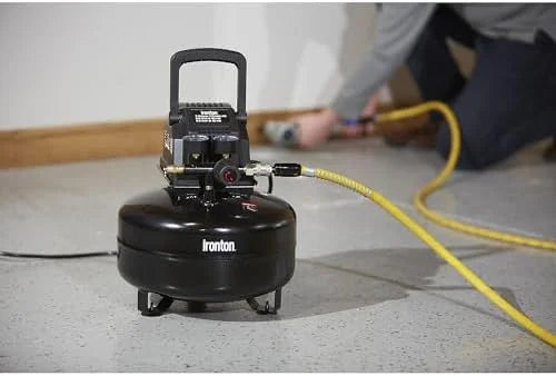 2026 Oil-Free Pancake Air Compressor, 0.3 HP, 3 Gallons, 110 PSI