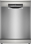 2026 Bosch – Lavavajillas Libre Instalación, 60 cm, Serie 4, Home Connect, Motor EcoSilence, Acero, SMS4EMI06E