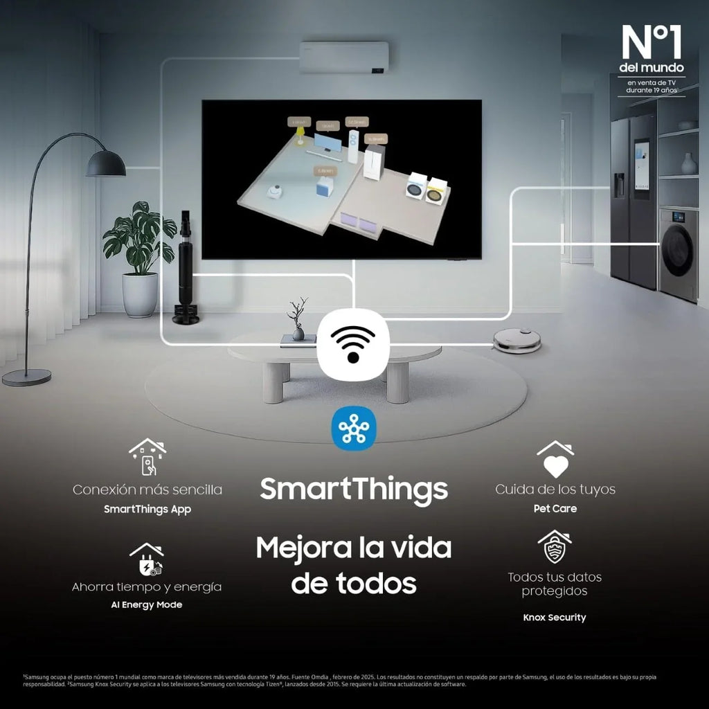 2026 TV 43 Pulgadas QLED Q8F 4K Smart TV con Vision AI, 100% Volumen de Color con Quantum Dot, el auténtico Quantum Dot y Motion Xcelerator