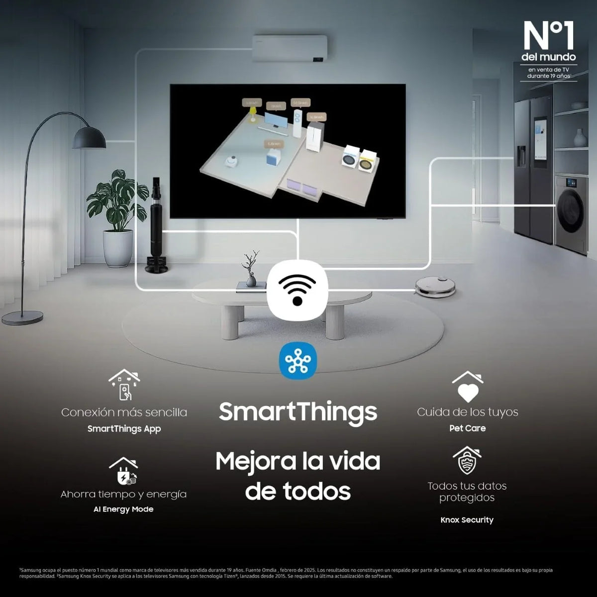 2026 TV 43 Pulgadas QLED Q8F 4K Smart TV con Vision AI, 100% Volumen de Color con Quantum Dot, el auténtico Quantum Dot y Motion Xcelerator