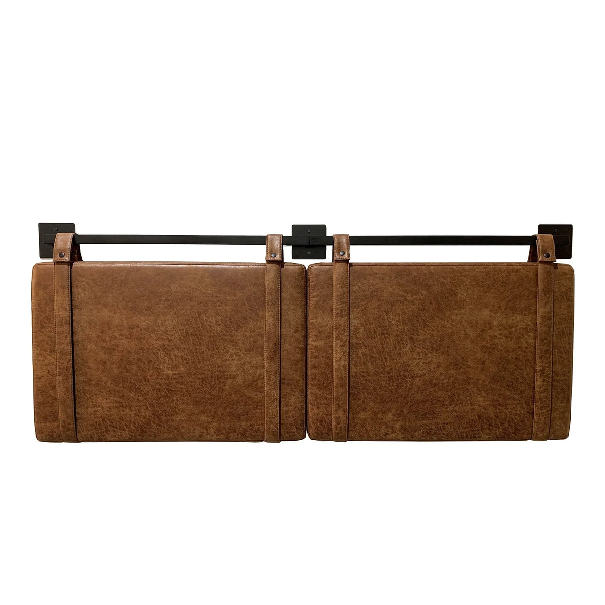 2026 Wall Mount Upholstered Headboard with Metal Rail - Modern Bedroom Headboard