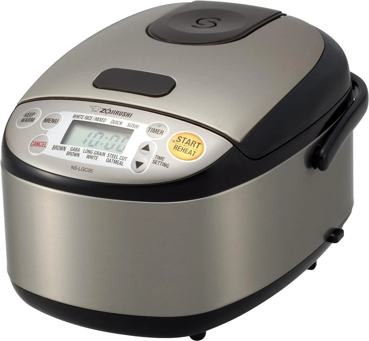 2026 Zojirushi Rice Cooker & Warmer, 3-Cups, Stainless Black