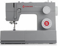 Máquina de coser mecánica Singer Heavy Duty 4432, 32 puntadas, motor potente, ojales automáticos, enhebrador automático, placa de refuerzo de acero inoxidable. 2026