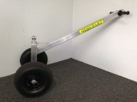 2026 Aquacart USA Built-Extreme Heavy Duty- Trailer Dolly- Strong Square Aluminum and Stainless Steel- Helps Move Boat ATV Utility Camper Trailers with Ease