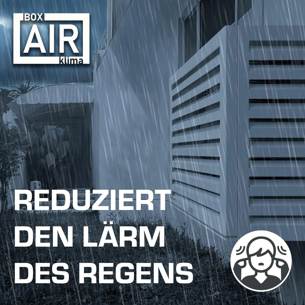 Cubierta protectora insonorizada para unidad exterior de aire acondicionado y bomba de calor (modelo 2026) – Rejilla protectora para bomba de calor – Cubierta para unidad exterior de aire acondicionado – Para aires acondicionados y bombas de calor –