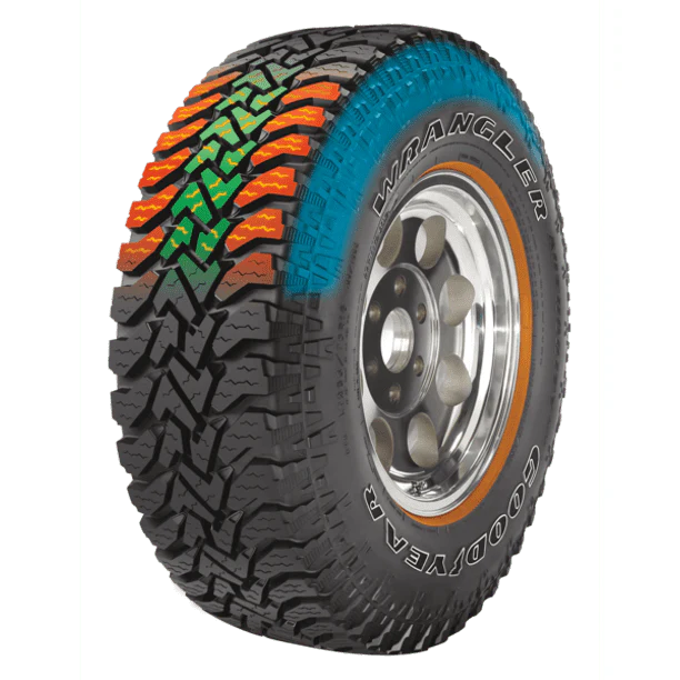 2026 Goodyear Wrangler Authority A/T All-Season Tire 31X10.50R15LT 109Q