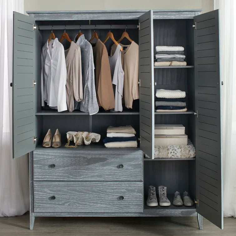 2026 Solid Wood Armoire