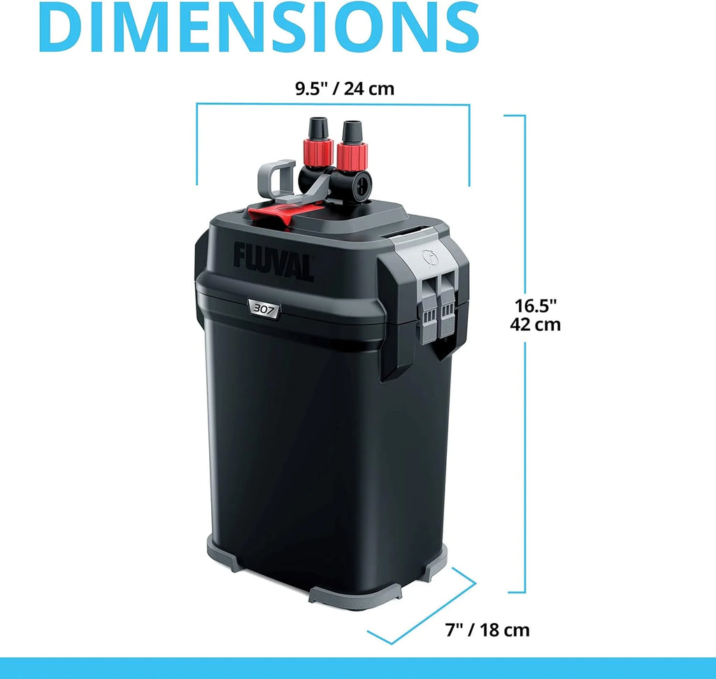 2026 407 Perfomance Canister Filter - for Aquariums Up to 100 Gallons - Aquarium Canister Filter