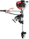 2026 2.3HP 2 Stroke Outboard Motor, 52CC Marine Boat Motor with Air Cooling System, Manual Pull Start for Fishing Boats Water Motor Tools, Cdi…