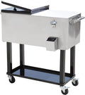 2026 Portable Rolling 80 Quart Steel