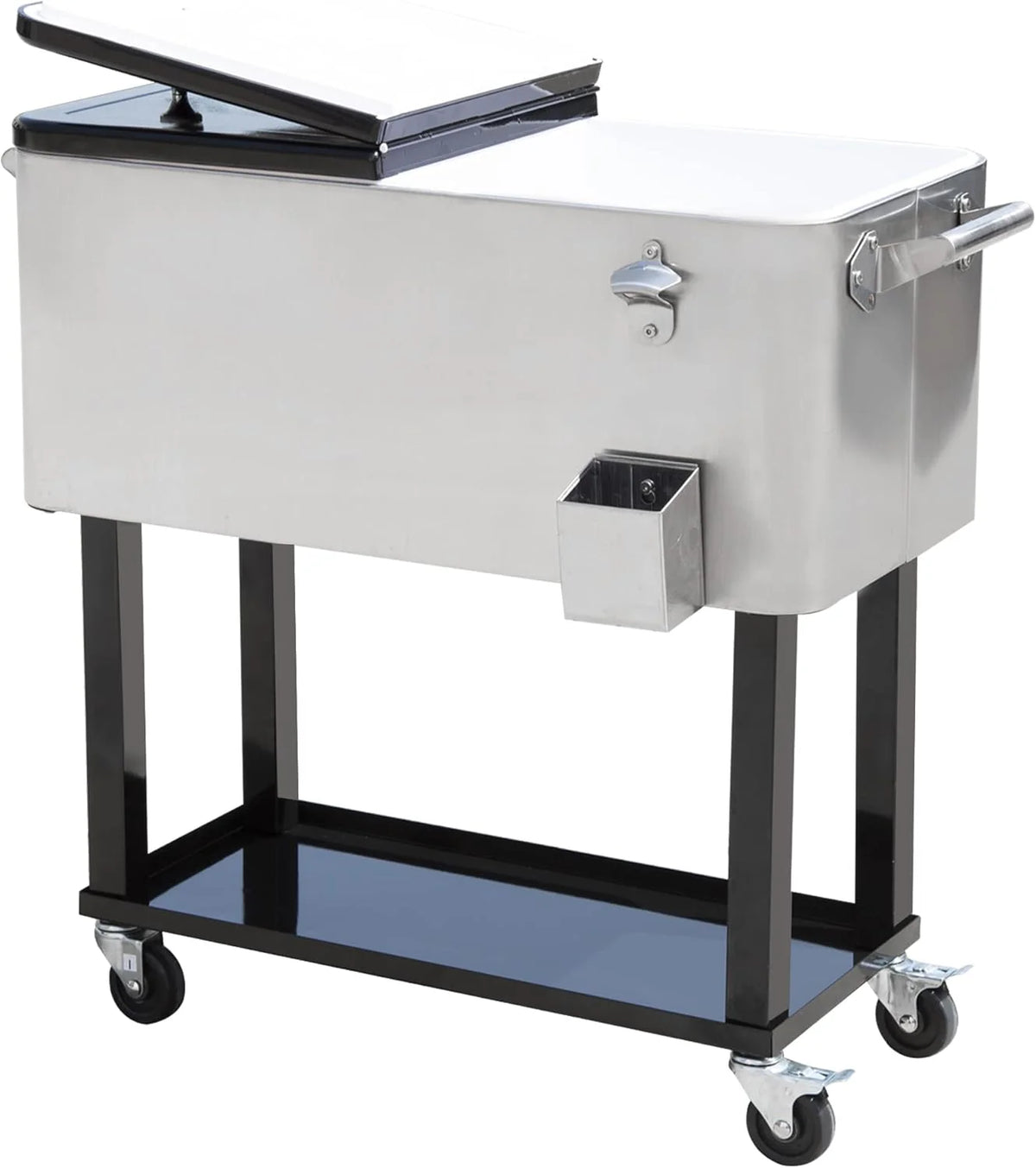 2026 Portable Rolling 80 Quart Steel