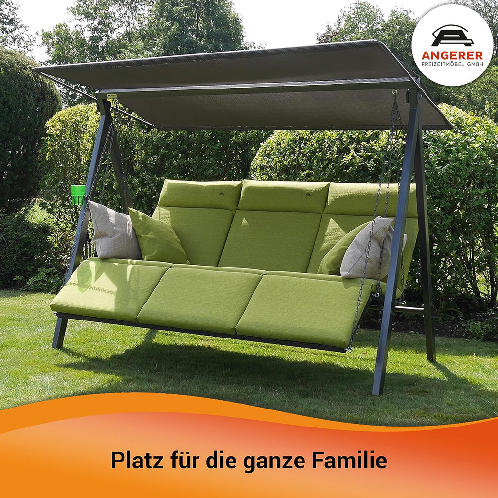 2026 Angerer Hollywood Swing Lounge Smart Ashgrey