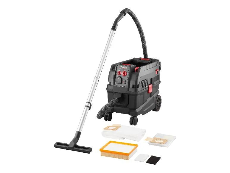 Aspiradora de taller 2026 »PPWD 30 B2« con boquilla para suelos 3 en 1, 1300 W