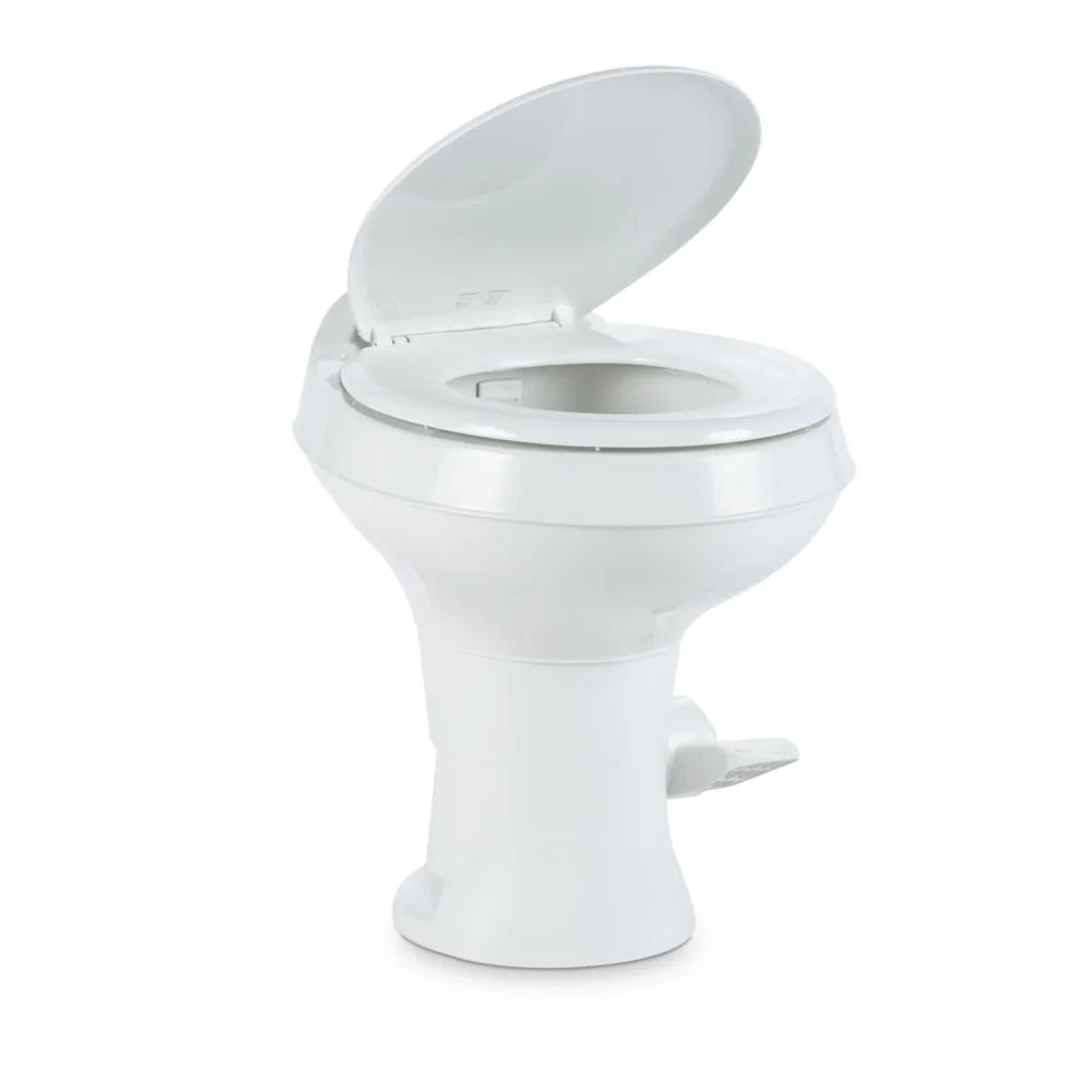 2026 Dometic 302300071 300 Series Standard Height Heavy Duty Plastic RV Toilet, White