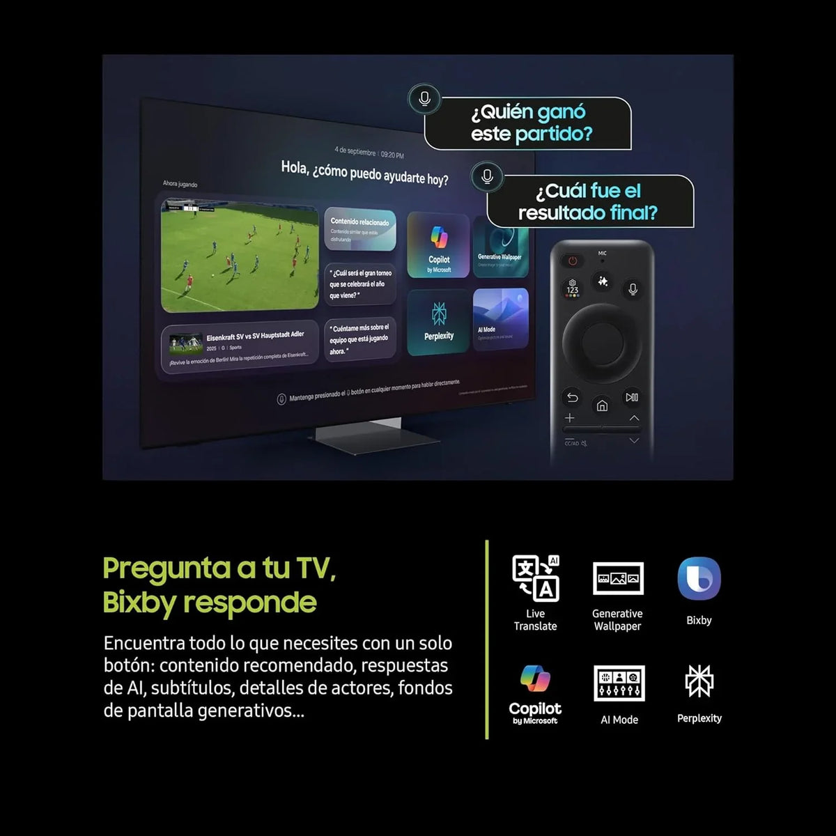 2026 TV 43 Pulgadas QLED Q8F 4K Smart TV con Vision AI, 100% Volumen de Color con Quantum Dot, el auténtico Quantum Dot y Motion Xcelerator