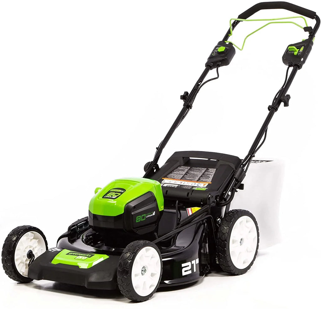 2026 80V Cordless 21′′ Self-Propelled Brushless Lawn Mower | Greenworks