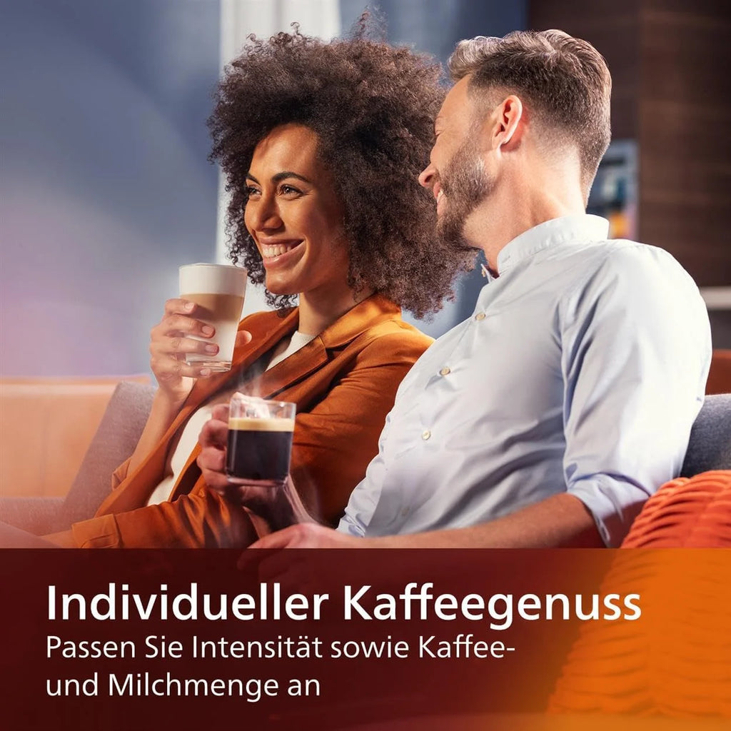 Cafetera automática Philips Serie 5400 (modelo 2026): disfrute de 12 bebidas, limpieza rápida LatteGo, pantalla TFT intuitiva, ajustes de café personalizables y un diseño de cocina de primera calidad (EP5441/50).