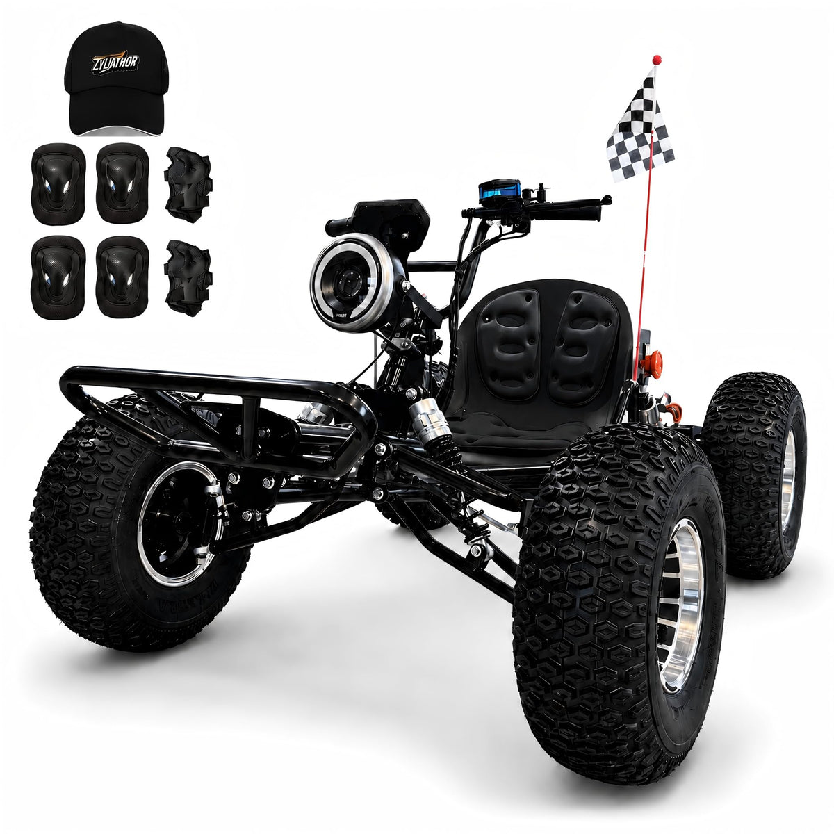 2026 72V 3000W Electric Off-Road Go Kart for Adults & Teens
