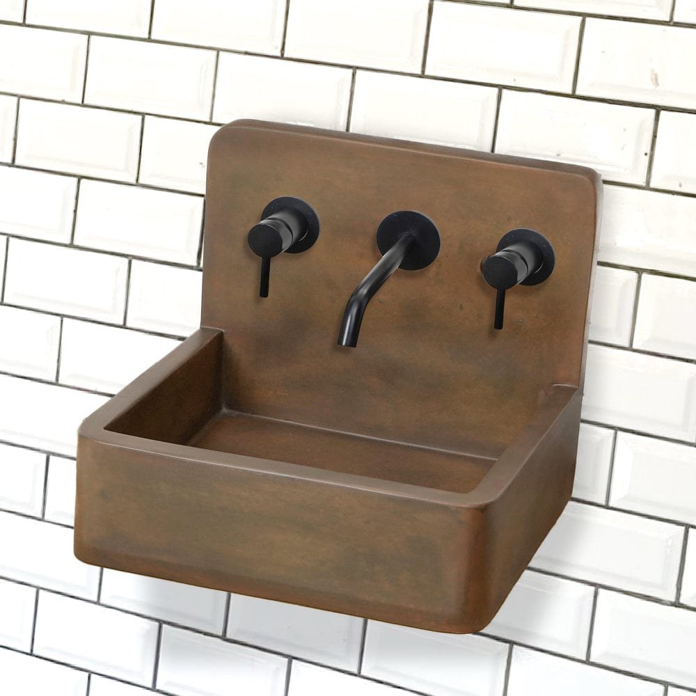 Round Concrete Vessel Sink