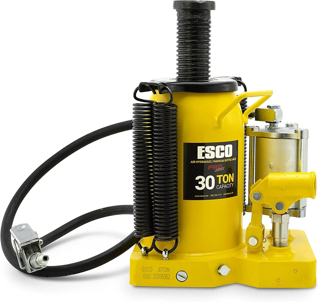 2026 30 Ton Pro Series Air Hydraulic Bottle Jack - Heavy Duty Lifting for Automotive and Industrial Use